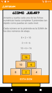 Juego Piramides Numericas